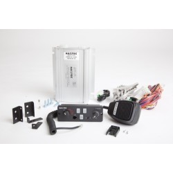 Rampa lumini rotativa (halogen) 12V cu difuzor si sirena 100W incluse Rampa lumini rotativa (halogen) 12V cu difuzor si sirena 100W incluse